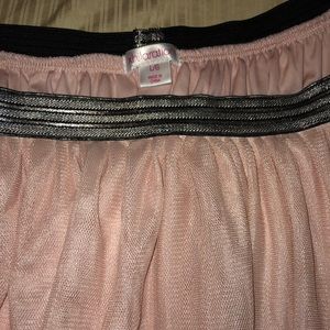 Pink tulle skirt